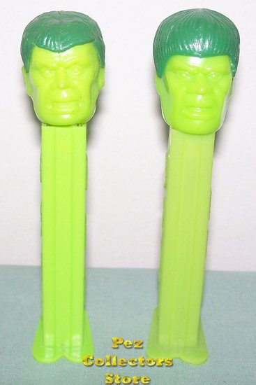 (image for) Light Green Incredible Hulk A Pez 3.9 TF Hong Kong Stem