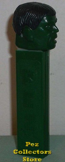 Dark Green Incredible Hulk Pez 3.9 NF Hong Kong stem