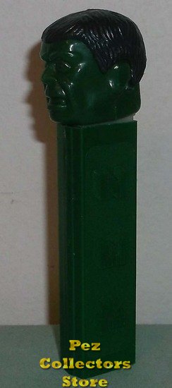 Dark Green Incredible Hulk Pez 3.9 NF Hong Kong stem