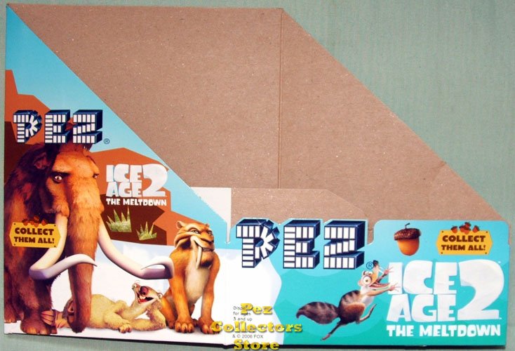 (image for) Ice Age II Pez Counter Display 12 count Box - Click Image to Close