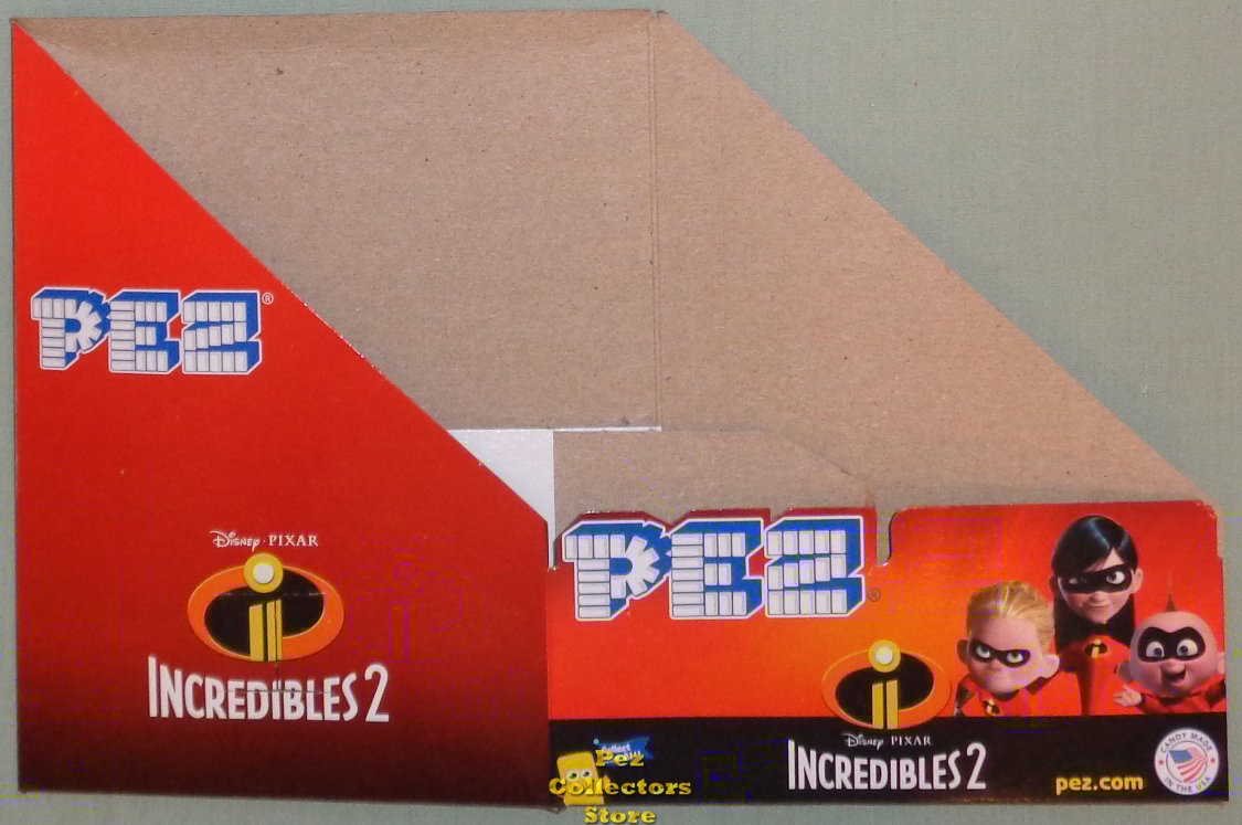 (image for) Incredibles 2 Pez Counter Display Box - Click Image to Close