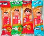 (image for) Incredibles Masked Superheros Pez Set of 4 MIB!