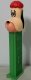 (image for) 3.9 Droopy Pez Ivory head Full Hair med Green 1980 MGM Copyright