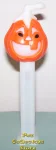 (image for) Jack-O-Lantern Revised Pumpkin Pez with GITD Stem Loose