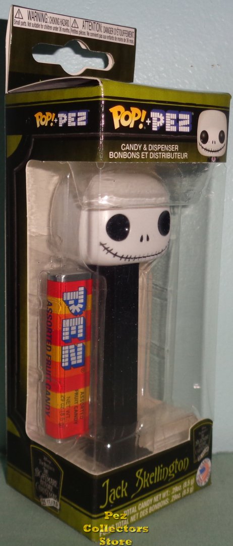 (image for) Nightmare Before Christmas Jack Skellington Funko POP!+PEZ - Click Image to Close