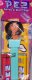 (image for) Princess Jasmine Pez from Aladdin Flesh drop in Curl MIB