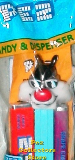 (image for) Jazzy Sylvester with Shades Pez MIP!