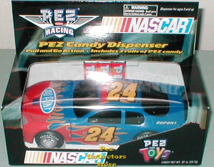 (image for) Jeff Gordon Pull n Go Action Nascar Racing Car Pez - Click Image to Close
