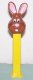 (image for) Jeffrey Dylan's Candy Chocolate Bunny Pez on Yellow Stem