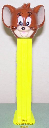 (image for) Jerry Pez with Elvis Styled Hair Neon Yellow Stem Loose