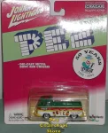 Johnny Lightning Pez Christmas Theme VW Pickup 50th Anniv MOC