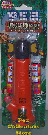 (image for) Orange Jungle Mission Survivor Pez Flashlight MOC - Click Image to Close