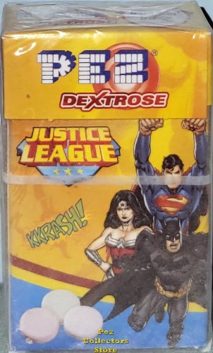 (image for) Justice League Pez Dextrose Fruit Mix 30g Box