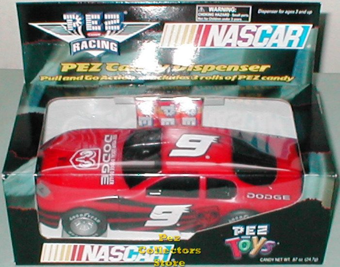 (image for) Kasey Kahne Pull n Go Action Nascar Racing Car Pez - Click Image to Close