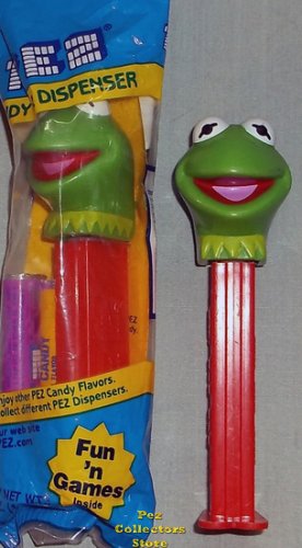 (image for) Kermit Zigzag Collar Series 2 Pez MIB!