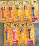 (image for) Kids Connection Colored Crystal Bugz Pez Set of 9 MOC