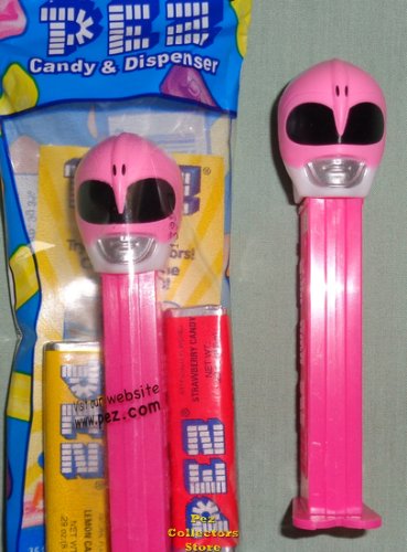 (image for) Kimberly Pink Ranger Mighty Morphin Power Rangers Pez MIB