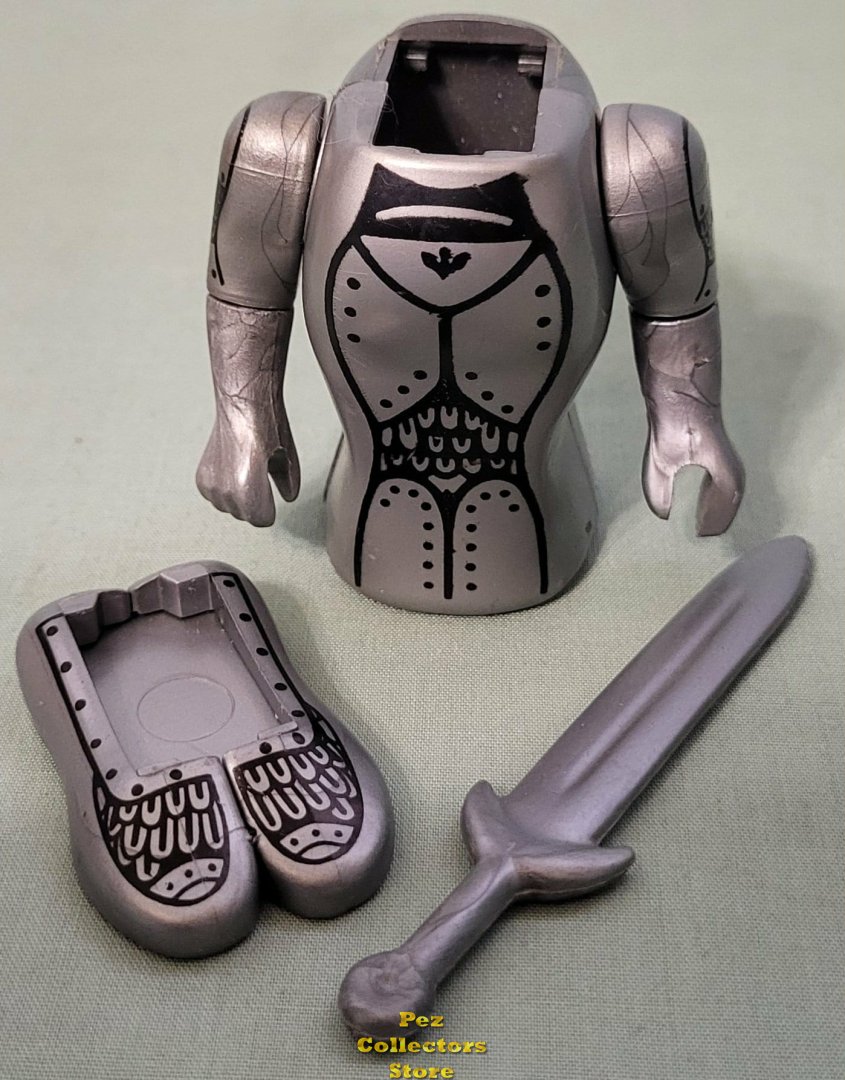 (image for) Knight Pez Body Parts from Series 1 Loose