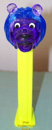 (image for) Kooky Zoo Blue and Purple Crystal Lion Pez