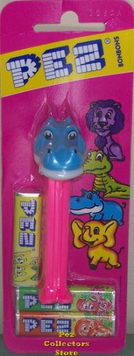 (image for) Kooky Zoo Hippo Pez mint on European Card