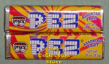 (image for) 2 Paskesz Kosher Pez Assorted Fruit Candy Packs