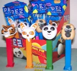 (image for) Kung Fu Panda Pez DreamWorks Set of 4 MIB