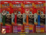 (image for) Kung Fu Panda Pez Set of 4 Mint on Cards