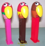 (image for) Kyoro Chan Parrot Bird Pez set of 3