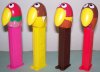 (image for) Kyoro Chan Parrot Bird Pez Set of 4