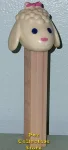 (image for) Lamb A Vintage Pez White Head Pink Nose 3.4 Austria No Feet