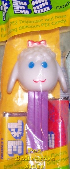 (image for) Lamb B, No black Pupil Pez MIB