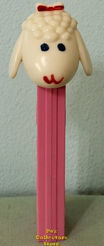 (image for) Lamb A Vintage Pez White Head Red Mouth Yugo No Feet