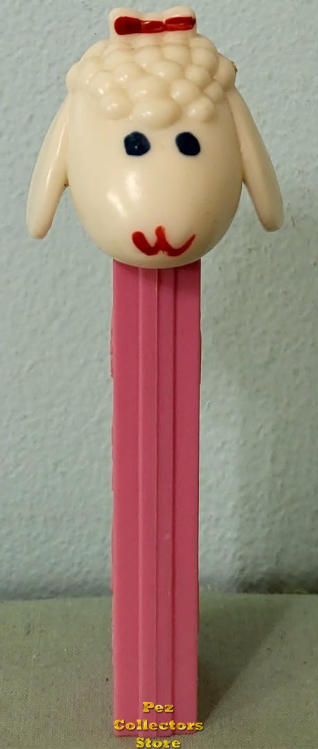 (image for) Lamb A Vintage Pez White Head Red Mouth Yugo No Feet