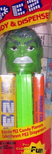 (image for) Incredible Hulk Pez with Large Head MIB