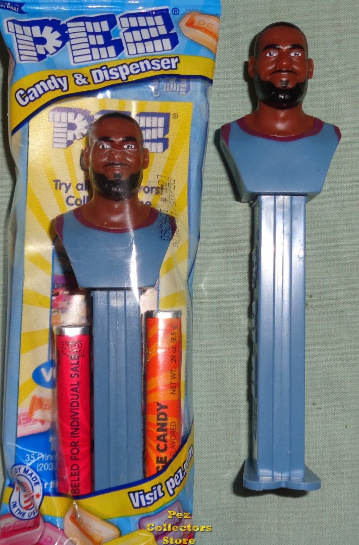 (image for) LeBron James Space Jam - A New Legacy Pez MIB - Click Image to Close