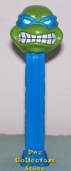(image for) Leonardo Blue Mask Teenage Mutant Ninja Turtle Revised Pez Loose - Click Image to Close