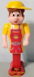 (image for) Shell Gas Pez Pal Boy with Light Brown Hair and Body Parts Loose