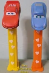 (image for) 2011 Heart Stem Lightning and Sally Disney Couples Pez Pair Loose