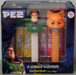 Lightyear Pez Twin Pack with Buzz and Sox