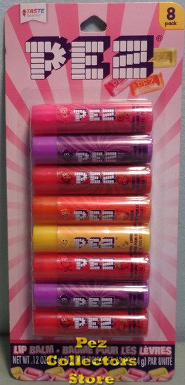 (image for) Taste Pez Flavored Lip Balm 8 Pack