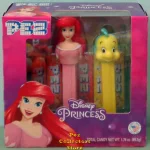 (image for) Little Mermaid Pez Twin Pack 2023 Ariel and Flounder Pez