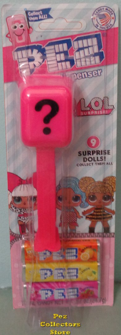(image for) LOL Surprise Pez Mint on Prototype Card for Trade Show