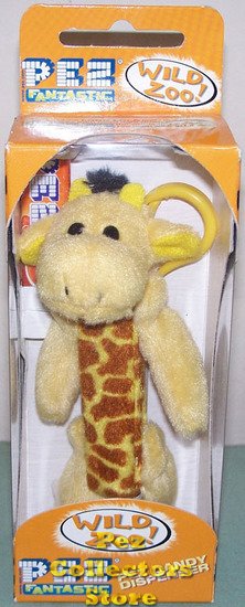 (image for) Euro Wild Zoo Series Long Lola Plush Pez - Click Image to Close