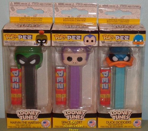 (image for) Duck Dodgers Space Cadet Marvin Martian POP!+PEZ Bundle