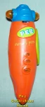 US Orange Pez Rocket Pen Retired Loose