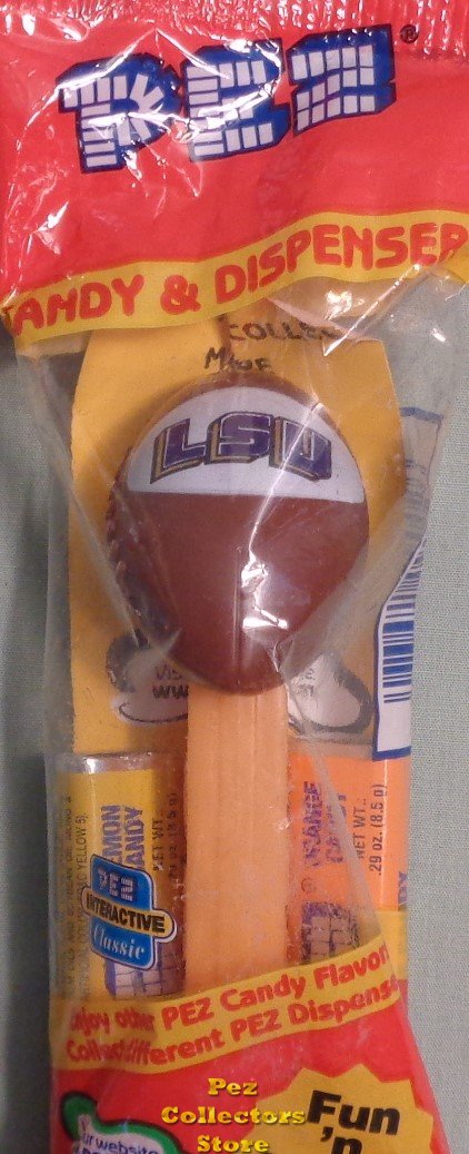 (image for) 2004 LSU Game Promotional Pez MIB
