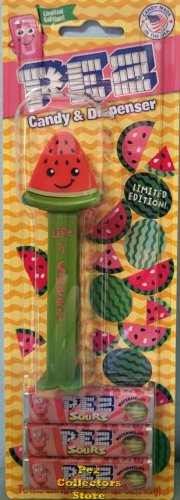 (image for) Exclusive Ltd. Edition 2025 Life is Sweet Sassy Snack Watermelon Pez MOC