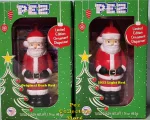 (image for) Full Body Bright Light Red Santa Pez Ornament Mint in Package