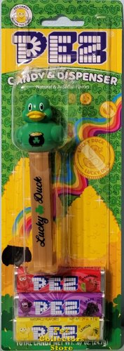 (image for) 2026 St. Patricks Day Lucky Duck Pez Exclusive Limited Edition MOC