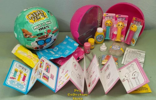 (image for) PEZ Miniverse Mini Treats with 3 mini Pez Dispenser and Pez Candy Makings
